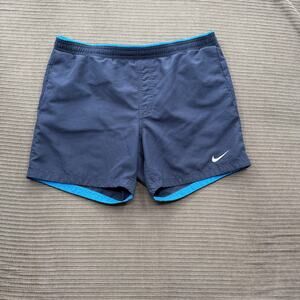 Nike Swim Trunks Shorts Mens Medium Athletic Lined Drawstring Quick Dry